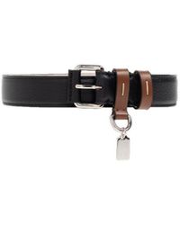 Maison Margiela - Logo Plaque Buckled Belt - Lyst