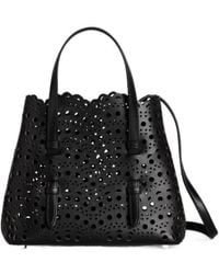 Alaïa - Mina 20 Leather Bag - Lyst