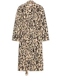 Sportmax - Grembo All-Over Patterned Trench Coat - Lyst