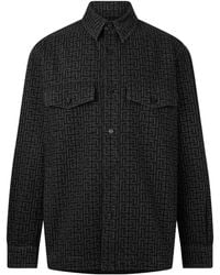 Balmain - Simple And Casual Coat - Lyst