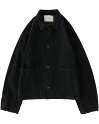 Studio Nicholson - Long-Sleeved Casual Jacket - Lyst