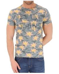 Armani Jeans - Logo Details T-Shirt - Lyst