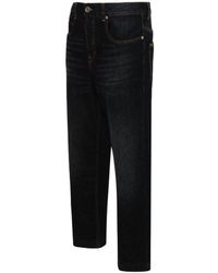 Isabel Marant - Logo Patch Straight Leg Jeans - Lyst