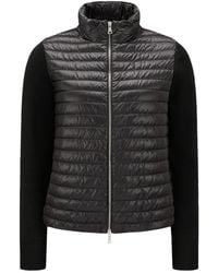 Moncler - Quilted Zipped Cardigan - Lyst