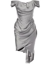 Vivienne Westwood - Bridal Nova Cora Satin Corset Dress - Lyst