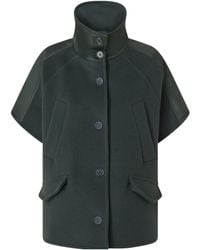Pinko - Short-Sleeve High-Neck Jacket - Lyst