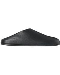 The Row - Leather Mules - Lyst