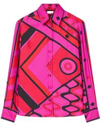 PUCCI - Pucci Vivara Printed Shirt - Lyst