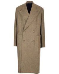 Givenchy - Oversized Buutton-Up Long Coat - Lyst