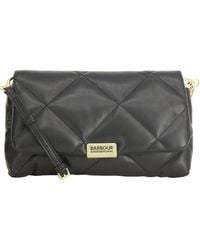 Barbour - Solid Color Shoulder Bag - Lyst
