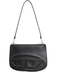 DIESEL - 1Dr Twin Logo Embossed Shoulder Bag - Lyst