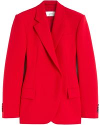 Sportmax - Buttoned Double-Breasted Blazer - Lyst