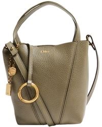 Chloé - Spin Grain Leather Tote Bag - Lyst