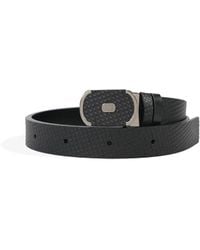dunhill - Logo Belt - Lyst