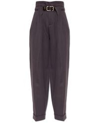 The Attico - Trousers With Belt - Lyst