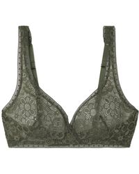 Eres - Heureux Lace Soft Cup Triangle Bra - Lyst
