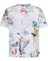 Paul Smith - Ps Paul Smith Sketch Print T-Shirt - Lyst