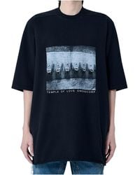 Rick Owens - Jumbo Ss T-Shirt - Lyst