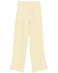 forte_forte - High Waist Wide Leg Pants - Lyst