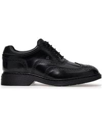 Hogan - Round Toe Lace-Up Brogues - Lyst