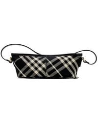 Burberry - Vintage Check Zipped Mini Shoulder Bag - Lyst