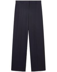 Stella McCartney - Pleated Wide-Leg Trousers - Lyst