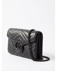 Gucci - Chain Linked Gg Marmont Wallet - Lyst
