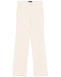 Etro - Slub Linen-Blend Trousers - Lyst