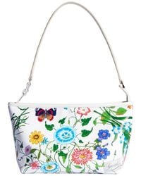 Gucci - Flora Motif Small Pouch Bag - Lyst