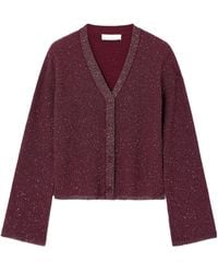 Altuzarra - Sequin-Embellished Knitted Cardigan - Lyst