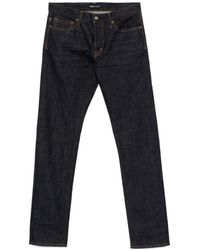 Tom Ford - Logo Patch Skinny Jeans - Lyst