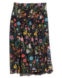 Gucci - Printed Midi Skirt - Lyst