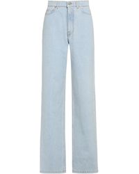 Nina Ricci - Logo-Patch High-Rise Boyfriend Jeans - Lyst