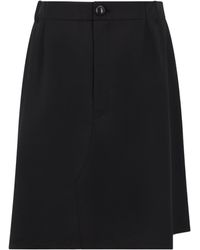 NAMACHEKO - Tidan Layered Twill Shorts - Lyst