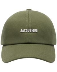 Jacquemus - Logo-Detail Cotton Baseball Cap - Lyst