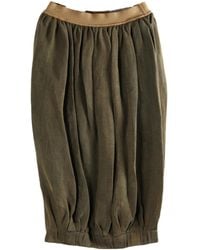 Uma Wang - Elastic Waist Midi Skirt - Lyst