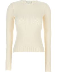 Magda Butrym - Sculpted Rib Knit Top - Lyst