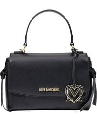 Moschino - Top-Handle Shoulder Bag - Lyst