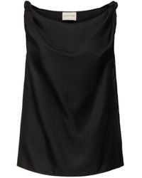 Loulou de Saison - Remy Sleeveless Draped Top - Lyst