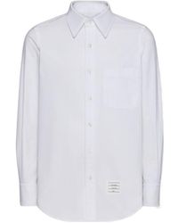 Thom Browne - Oxford Long Sleeved Shirt - Lyst