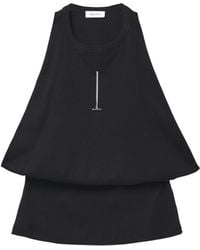 McQueen - Top With Round Neckline - Lyst
