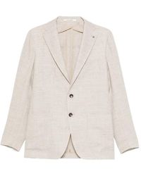 Tagliatore - Button-Fastening Blazer - Lyst