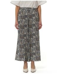 Weekend by Maxmara - Wide-Leg Casual Trousers - Lyst