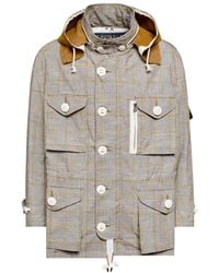 Junya Watanabe - Hooded Long-Sleeve Casual Jacket - Lyst