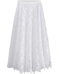 Dior - Iviera Mid-Length Flared Skirt - Lyst