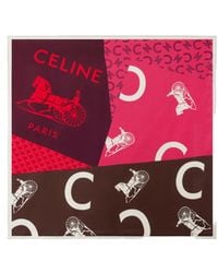 Celine - Patched C Calèche Foulard, 90 - Lyst