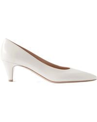 Gianvito Rossi - Amelia 55 Patent-Leather Pumps - Lyst