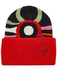 PUCCI - Jacquard Wool Hat - Lyst