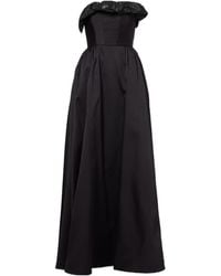 Roland Mouret - Ruffled Strapless Gown - Lyst