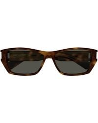 Saint Laurent - Sl 928 Rectangle-Frame Sunglasses - Lyst